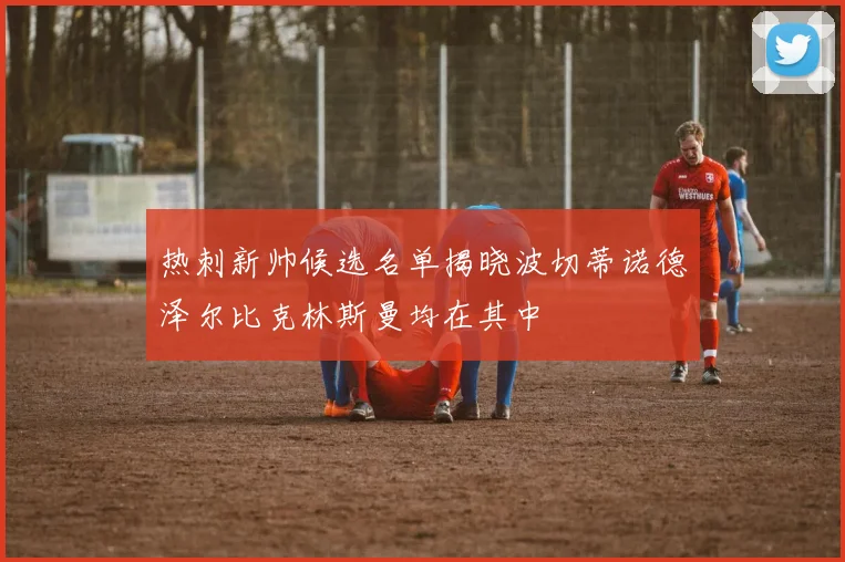 热刺新帅候选名单揭晓波切蒂诺德泽尔比克林斯曼均在其中