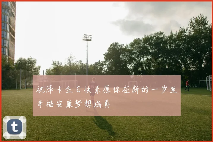 祝泽卡生日快乐愿你在新的一岁里幸福安康梦想成真